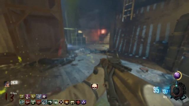 KINO DER TOTEN BUSCANDO LA RONDA 50 CON 51 PERKS SPEEDRUN | BLACK OPS 3 ZOMBIES CHRONICLES