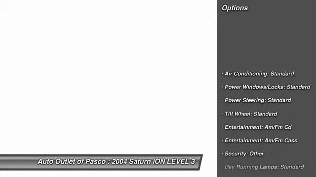 2004 Saturn ION LEVEL 3 New Port Richey FL 34652