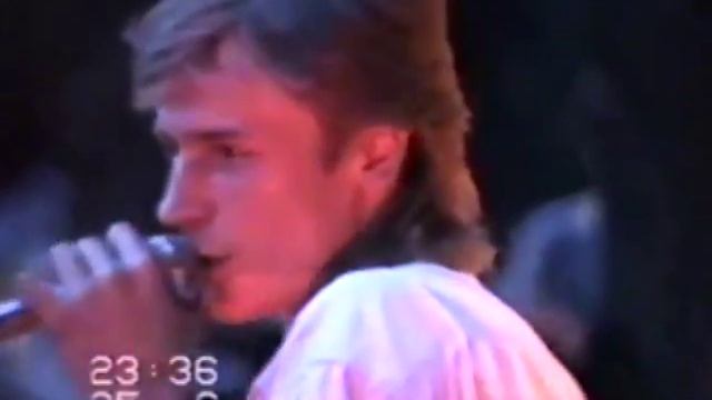 Žilvinas Žvagulis. Koncertas Pagėgiuose / 1988 M./