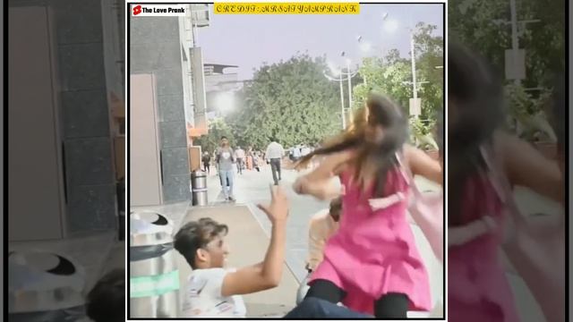 Accidentally Hugging Prank On 🙈   Cute Girls 😍 / Romantic 😂 Prank / #TheLovePrank #Short #Prank