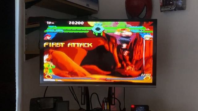 Saroo Saturn Fighters Gameplay Using The Saroo.