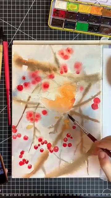 #иллюстрация #painting #aquarelle #watercolor #скетч #акварель #урокрисования #sketch #drawing #art