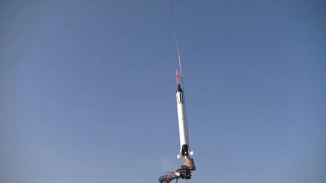 Mercury Redstone Model Rocket Launch