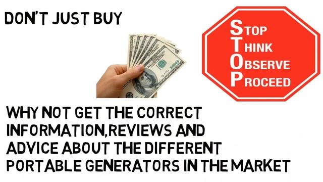 Looking For The Right Portable Generator?