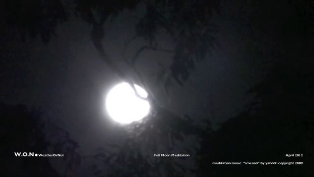 Full Moon Meditation April 2012