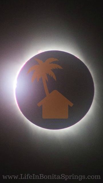 The Eclipse In Bonita Springs Florida - They Were Right, It's More Than An Eclipse!