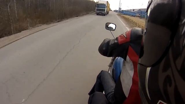 открыли мото сезон на ИЖЕ + тест GO PRO 3