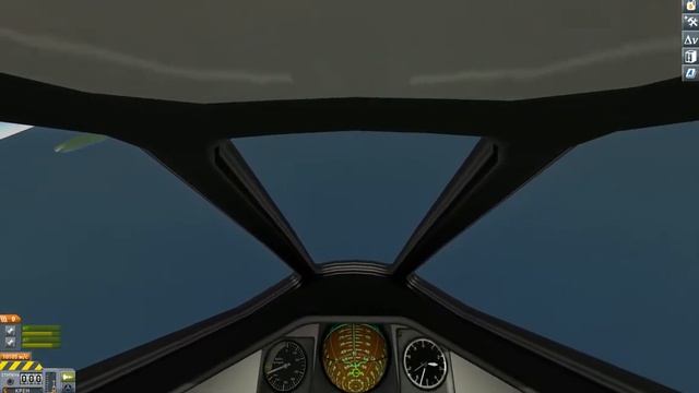 KSP На самолете в космос и обратно за 10 минут