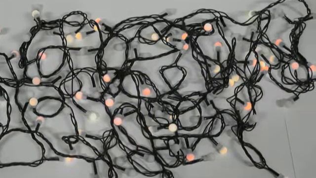 Гирлянда елочная Космос (KOC_GIR100Ball_RGB), мультиколор