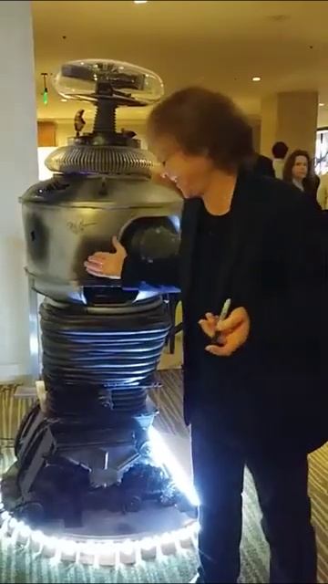 Billy Mumy With Lost In Space Robot