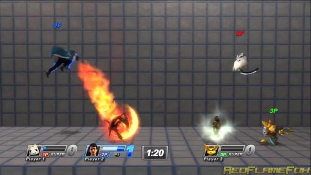 TORO Vs DANTE Vs RATCHET - PlayStation All-Stars Online [PARSEC]