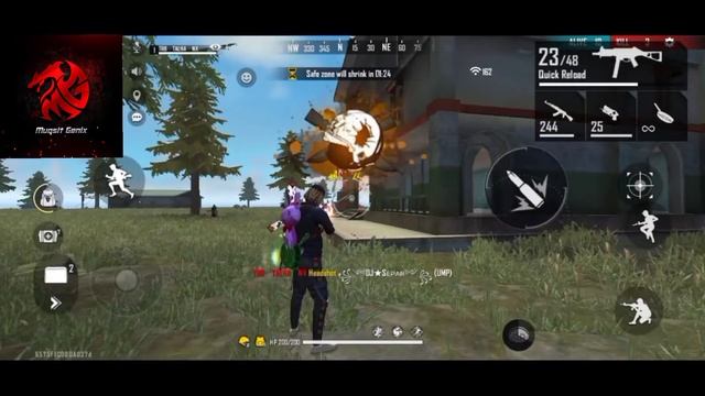 Insane 🥵🔥|| Inspiradora🤯|| Tiro Perfecto || Free Fire