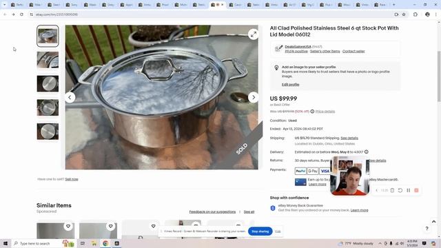 What Sold On EBay April 2024 - One HUGE Increase