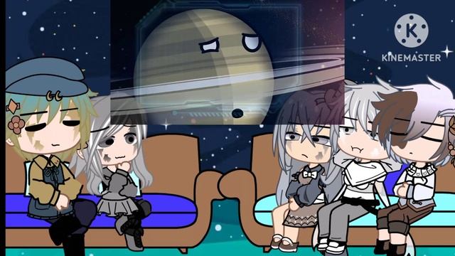 Реакция спутников Сатурна на новую серию