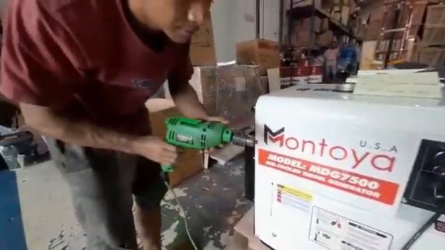 Genset Silent Diesel Solar 5000 Watt Montoya MDG 7500 USA Technology 100% Tembaga