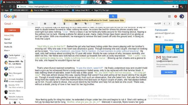 CAN Contest Winners (Bonus Fanfic Reading By Animefanrk2k)