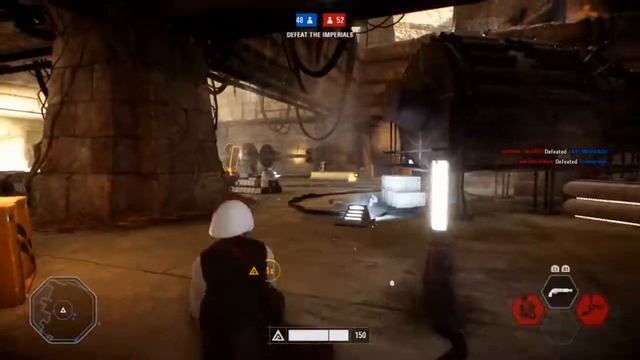 Star Wars Battlefront 2 Online : Planet Yavin 4 Rebel Base, Blast Match