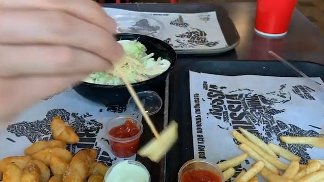 Mukbang Burger Embassy In Tashkent