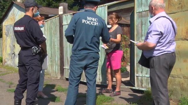 Профилактический рейд в Железнодорожном районе г. Красноярска