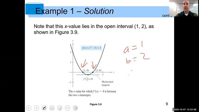 3.2 The Mean Value Theorem