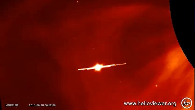 JUPITER IN LASCO C2 (2013-06-17 06:24:05 - 2013-06-19 06:24:05 UTC)