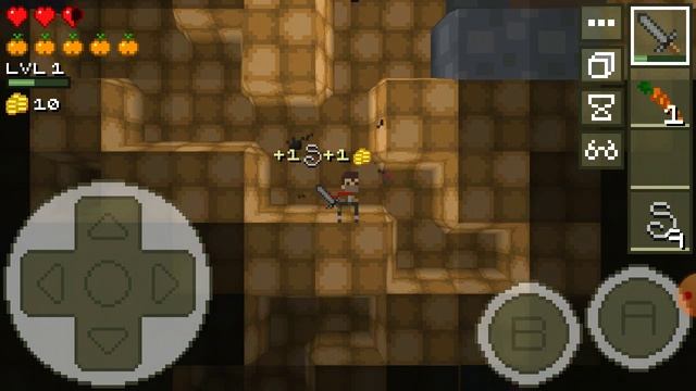 выживание в 2Д Майнкрафте