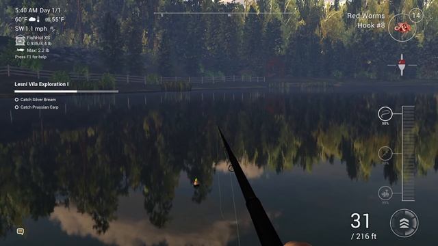 FishingPlanet 2022 ULTRA Settings EP 2 Gameplay - Lesni Villa Exploration