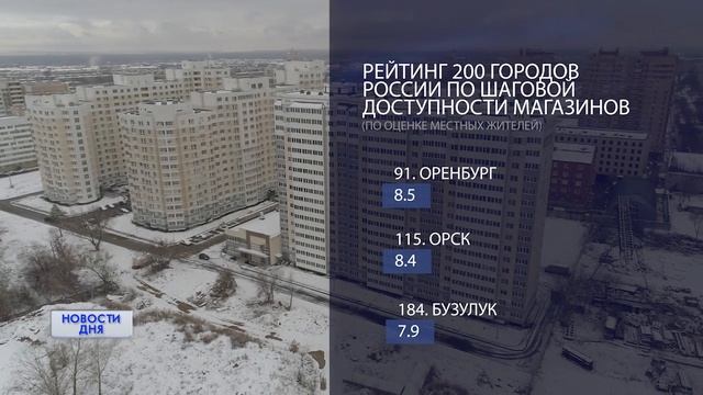 Экономика: шаговая доступность магазинов