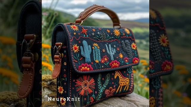Замечательные Вязаные Сумки для женщин! Идеи для вязания. DIY// Wonderful Knitted Bags For Women!