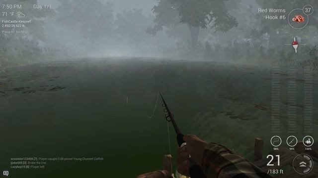 Fishing Planet Doing Some Fishing And Relaxing