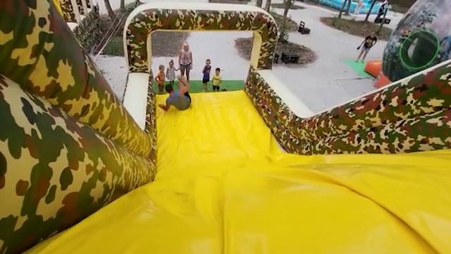 🏰The Largest Inflatable Park | 🦖Adventure Dino Park | Jurasica Neptun | Feel Romania #adventurepark