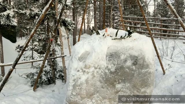 Визит в Мурманск. Cаамская деревня