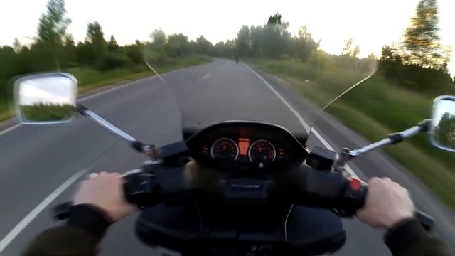 Поездка на Suzuki Burgman 400 K7