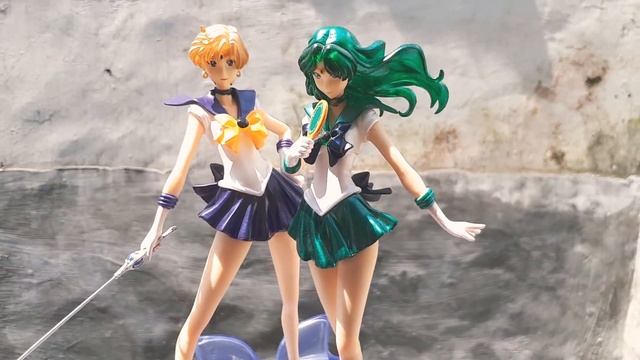 Sailor Saturn And Sailor Neptune