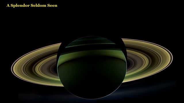 Saturn: Full View Images By Cassini, 2 Of 2