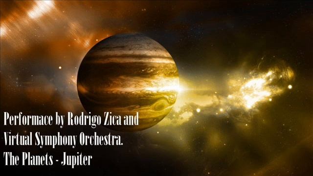 The Planets - Jupiter - Perfomace By Rodrigo Zica And The Virtual Symphony Orchestra