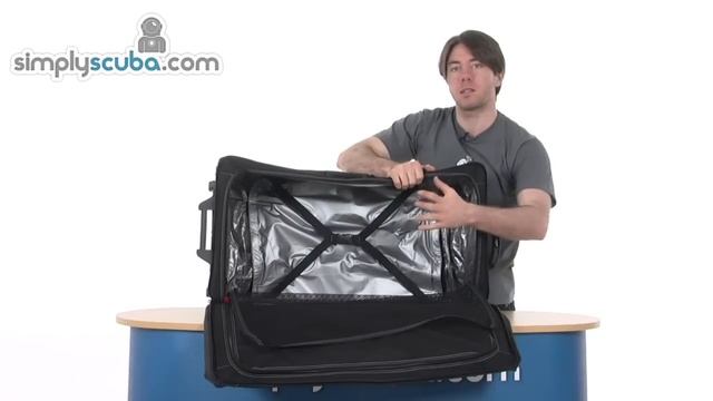 Mares Cruise Wheeled Cargo Bag - Www.simplyscuba.com