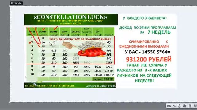 КАК ЗАРАБОТАТЬ 1 016 448 Р ЗА 7 НЕДЕЛЬДОСТУПНО КАЖДОМУ, АКТУАЛЬНО И НАВЕРНЯКА!