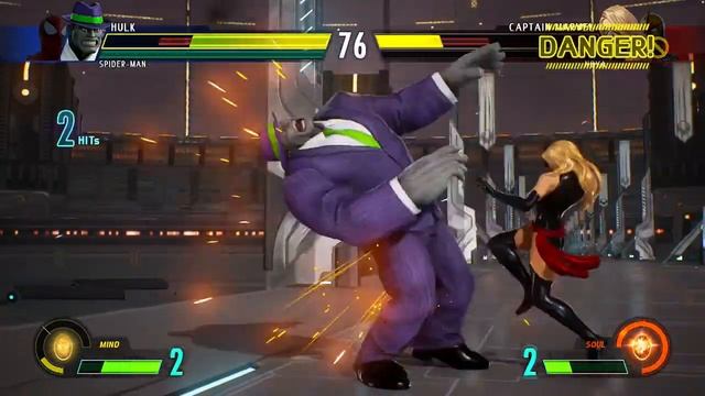 Marvel vs Capcom Infinite Arcade Mode with Spider-Man  Hulk