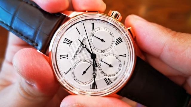 [Đẹp & Hợp Ví] Frederique Constant Flyback Chronograph FC-760MC4H4 | ICS Authentic