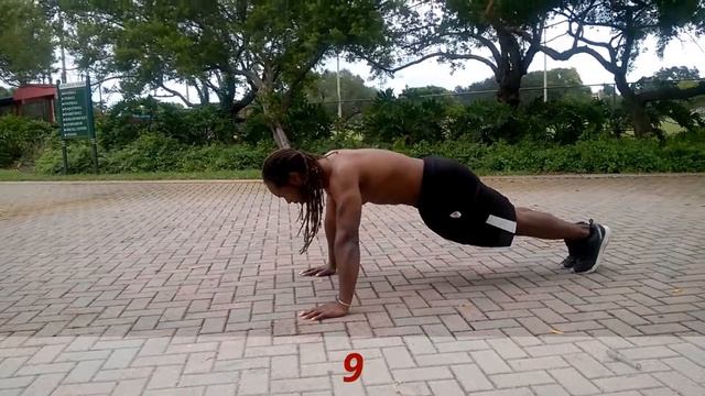 Fireman's Push Up Ladder Workout