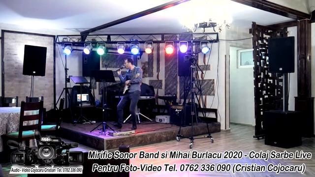 Mirific Sonor Band Si Mihai Burlacu 2020 - Colaj Sarbe Live (Videoclip Full HD)