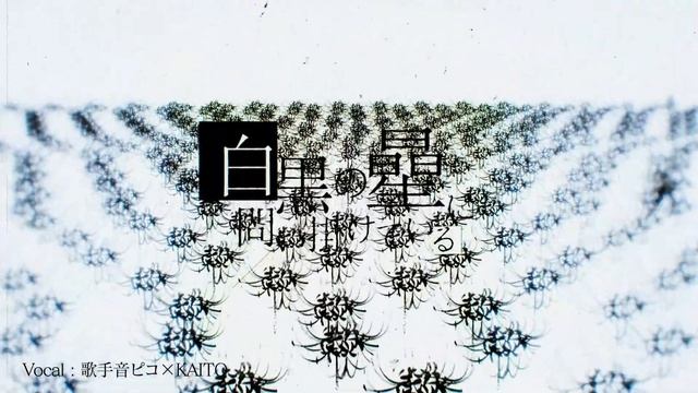 白黒の曐に問い掛けている  / 人類派 Feat.歌手音ピコ×KAITO（Jinruiha Feat.Utatane Piko×KAITO )