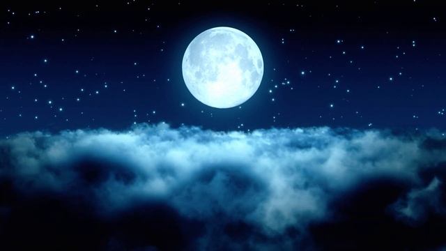 'Under The Full Moon '' 🌕 1 Hour Of Soothing Sleep Music/Relaxing/Deep Sleep