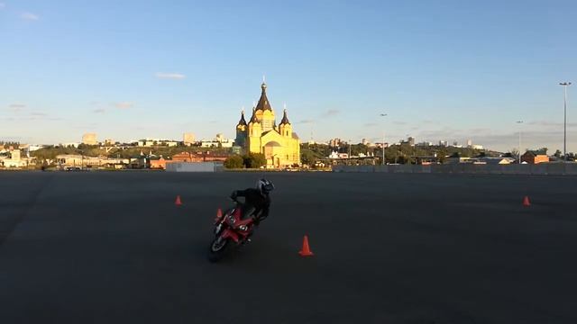 Gymkhana GP 2020 Stage 4 / Челноков Антон CBR600 / Heat 2