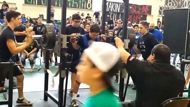 500 Powerlifting Squat 132 Weight Class