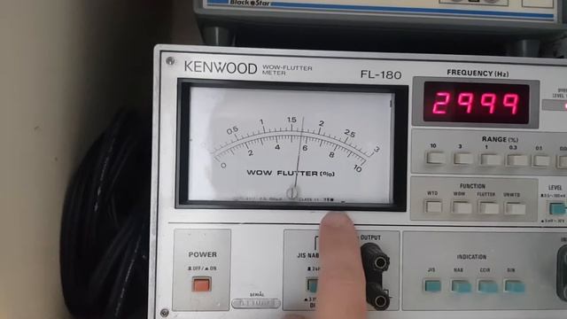 SONY TC-K870ES Wow-Flutter Short Test.