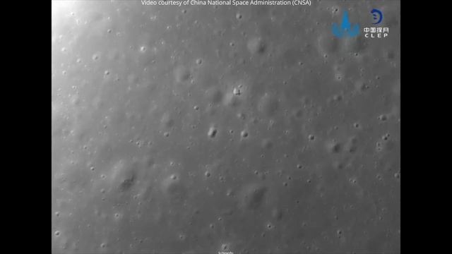 Chang’e-6 Landing (Onboard Camera View)