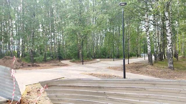 Пруд около аквапарка в Ярославле