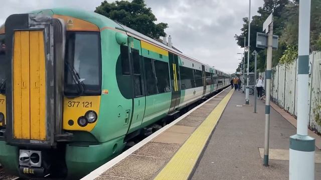 Southern Class 377 121 Electrostar Departing West Worthing With Tone!